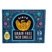 Siete Grain Free Taco Shells Made with 100% avocado Oil, 5.5 oz (Pack of 12)