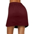 thumbnail image 3 of KONDYS Tennis Skirts For Women Short Athletic Drawstring Skorts Built In Shorts With Pockets Sports Skirt Cozy Distinctive Women's Skirt, 3 of 6