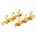 thumbnail image 4 of Runquan 2 Pieces Classical Guitar Tuning Pegs Machine Heads for Acoustic Guitar Accs Gold, 4 of 8