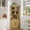Natural Wood, variant on Kicctian 67" Tall Corner Storage Cabinet with Doors & Adjustable Shelves, Farmhouse Wooden Storage Organizer for Kitchen, Living Room, Bathroom, Vintage Brown