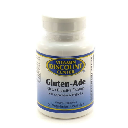 Gluten-Ade enzymes digestives par Vitamin Discount Center - 60 Vegetarian Caps