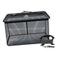 thumbnail image 3 of Cesta flotante, cubo tipo jaula, suministros para jaulas, malla exterior recubierta de goma con cremallera Negro 39cmx24cmx50cm, 3 of 9