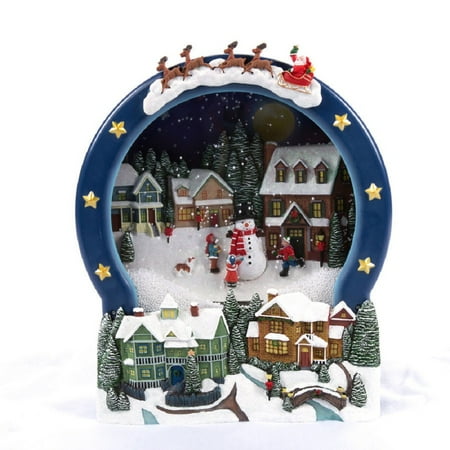 new christmas led animated holiday living blowing snow snowman scene music indoor - Animated Christmas Decorations Indoor new christmas led animated holiday living blowing snow snowman scene music indoor - Animated Christmas Decorations Indoor