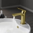 thumbnail image 2 of Kibi Tender Single Handle Bathroom Vanity Sink Faucet with Pop Up Drain, 2 of 3