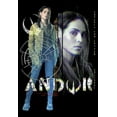 thumbnail image 2 of Men's Star Wars: Andor Female Rebel Glitched  Graphic Tee Black Large, 2 of 5