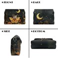 thumbnail image 5 of Pzuqiu Butterfly Moon Women's Leather Crossbody Bag with Chain Strap Trendy Quilted Leather Crossbody Bags for Women Practical Craftsmanship Casual for Teen Girls-Women, 5 of 7