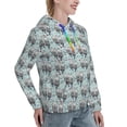 thumbnail image 6 of Honeii Sea Otter Pattern Womens Oversized Hoodies Long Sleeve Sweatshirts Pullover Fall Outfits with Pocket-Large, 6 of 7