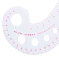 thumbnail image 3 of Règle de Couture en Plastique en Forme de Comma, Règle Courbe, Outil de Dessin, 3 of 5