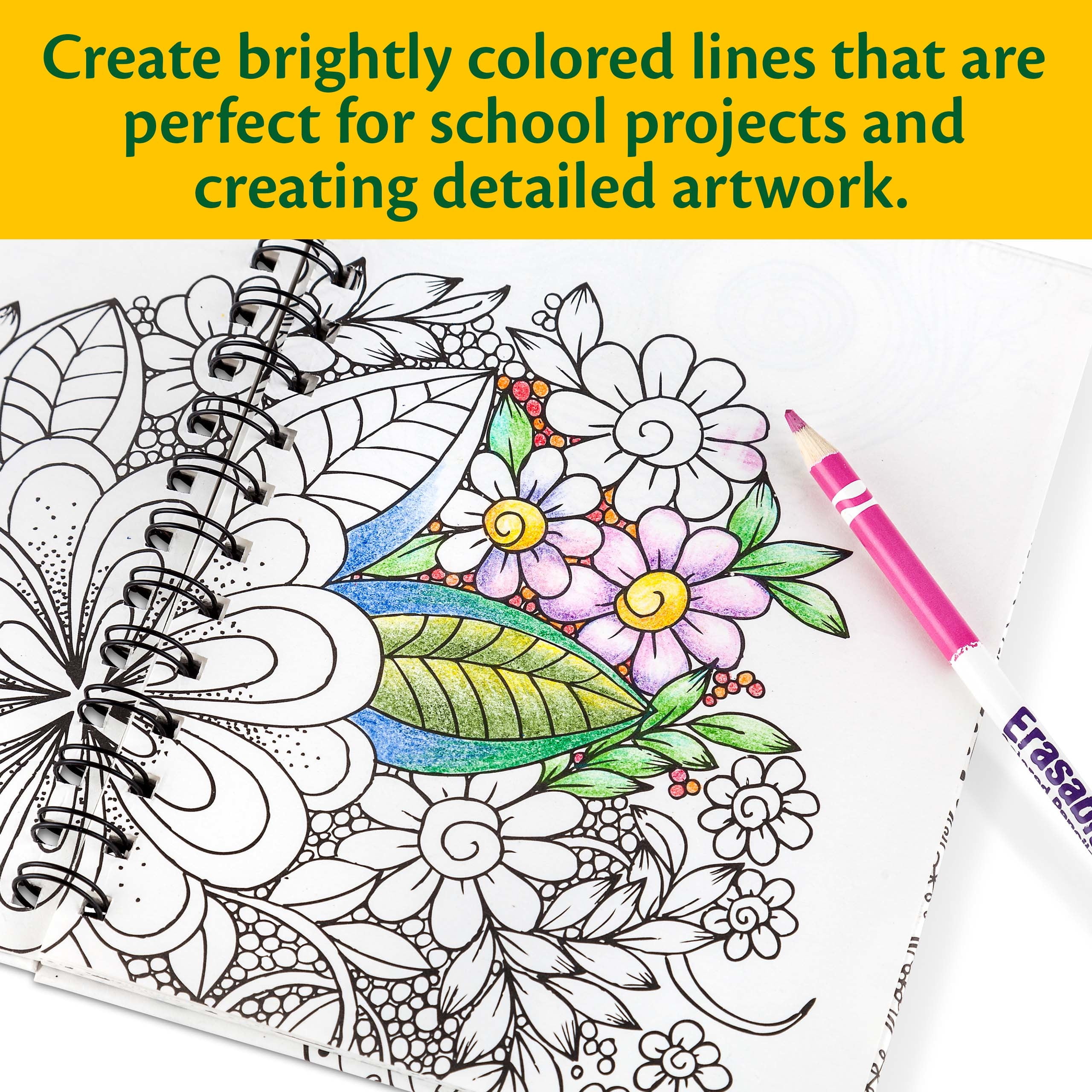 Crayola Erasable Colored Pencils - Zerbee