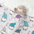 thumbnail image 2 of Naloa cute winter Gnome Dog Blanket, 3 Sizes Cat Blanket for Indoor Cats Large Medium Small Dog Gifts-Medium, 2 of 8