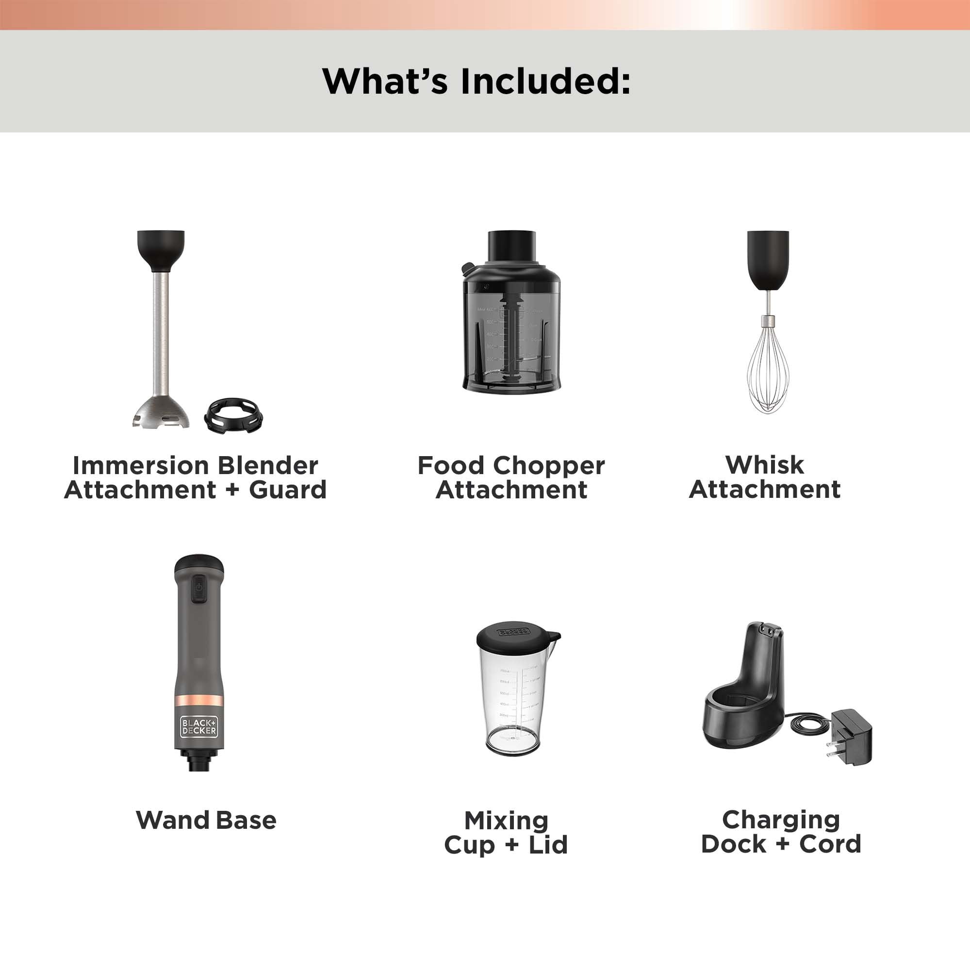 BLACK+DECKER Kitchen Wand 3 Kit Grey