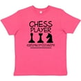 thumbnail image 3 of Inktastic Chess Player Game Youth T-Shirt, 3 of 5