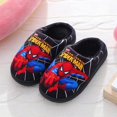thumbnail image 1 of Zapatilla de algodón con estampado de Spiderman de dibujos animados para niños Suave Otoño Invierno Cálido Princesa Bebé Niños Niña Interior Hogar Dormitorio Algodón Shoes26-27 para 16 CM Gao Jinjia LED, 1 of 2