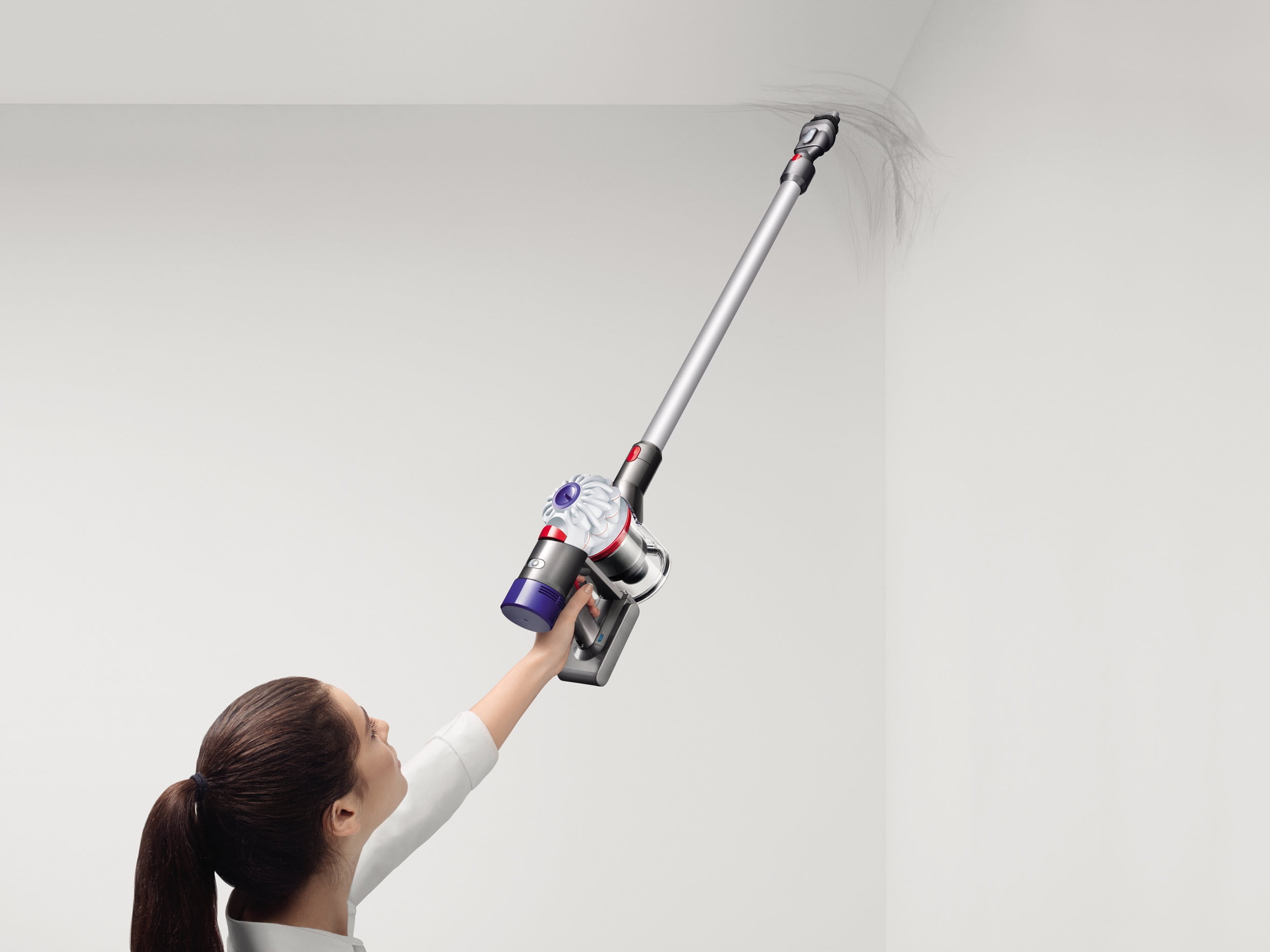 Dyson V7 Allergy Cordless HEPA Vacuum White Silver Refurbished