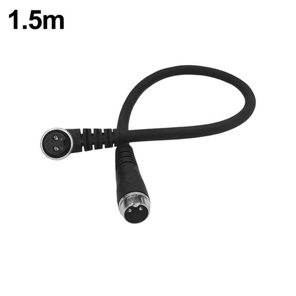 FOR DAIWA FOR Elbow 2 Holes Electric Fishing Reel Battery Power Cable 0.45/1/1.5/2m Fishing Replacement Equipment High Quality