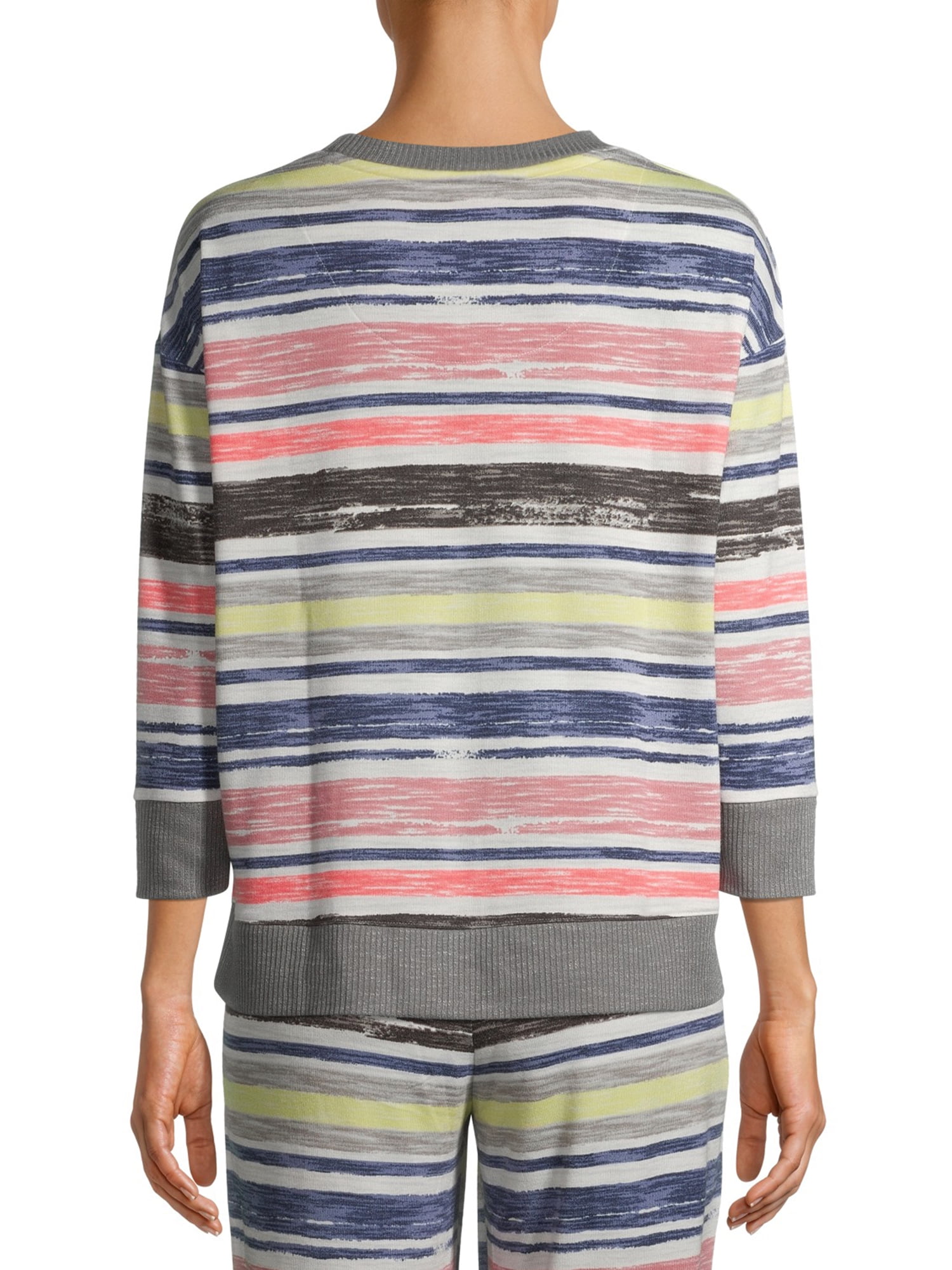 Secret Treasures Essentials Women's Stripe Hacci Top