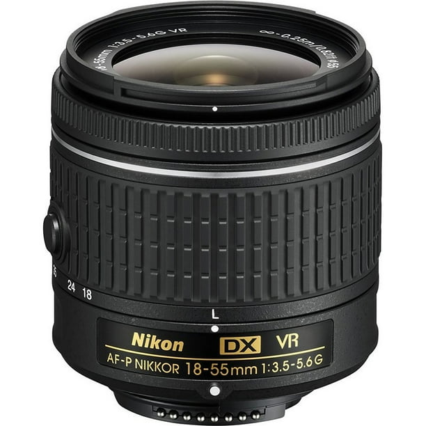 Nikon Af P Dx Nikkor 18 55mm F 3 5 5 6g Vr Lens Walmart Com Walmart Com