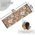 thumbnail image 5 of Yayeee Runner Rug for Bedroom 2'x6' Machine Washable Hallway Non Slip Mat, Rustic Floral, 5 of 8