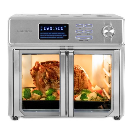 Kalorik - 26qt Digital Maxx Air Fryer Oven - Stainless Steel