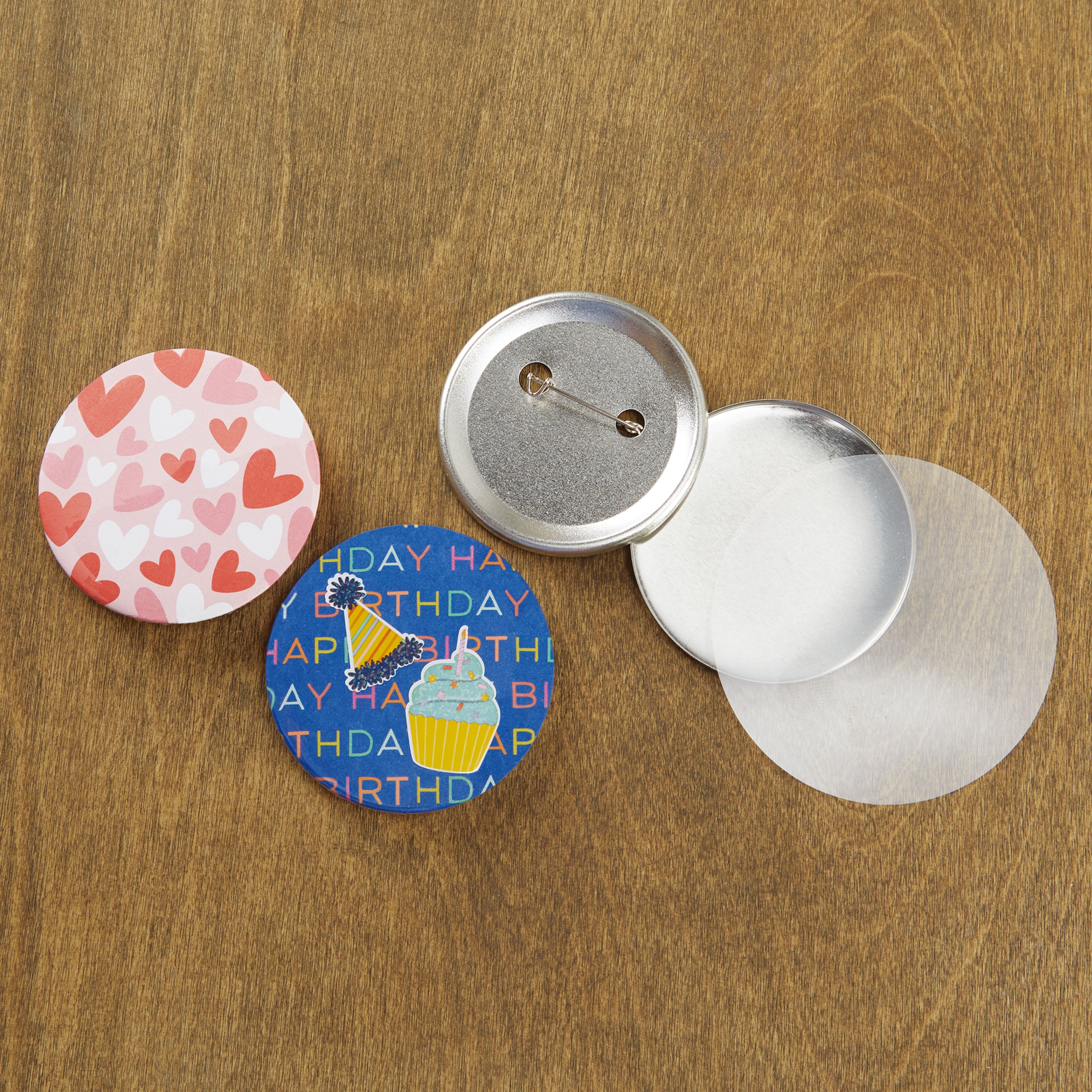 Recollections Large Button Pieces, 6 Pack