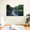 thumbnail image 3 of Elephant Stock Cascades Seven Sacred Pools Hana Wall Art - Horizontal Canvas Wall Art - Living Room Wall Decor - Places Canvas - Black And Green Decor By George Oze - 12" x 8", 3 of 8