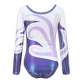 thumbnail image 3 of Maxcozy Gymnastics Leotards Gym Long Sleeve Ballet Dancing Dancewear Activewear for Girls, 3 of 10