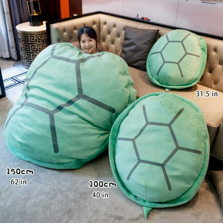 Tiktok Wearable Turtle Shell Removable Oversized Doll,(59 Inch)