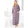 thumbnail image 4 of Only Necessities Plus Size Flannel Plaid Lounger, 4 of 6