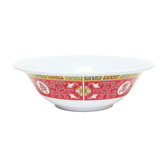 Excellante Longevity Melamine Dinnerware Collection 34 Oz, 8" Deep Bowl, Comes in Dozen