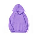 thumbnail image 3 of Abcomgle Loose Hoodie for Girls Size 10-12 Cute Solid Hooded Girls Sweatshirt Long Sleeve Girls Pullover Top Loose Winter Sweaters for Girls 10-12 with Pocket, 3 of 5