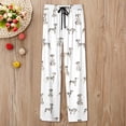 thumbnail image 2 of Landzoo One Printed Casual Pants Soft Elastic Waist Daily Wear Fashionable Trousers For Home And Outdoor Activities Lightweight Fabric Suitable For Relaxation And Leisure Stylish, 2 of 5
