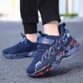 thumbnail image 2 of yboeqw Toddler Big Kids Breathable Athletic Sneakers Boys Girls Running Casual School Sports Footwear Size 5, 2 of 9