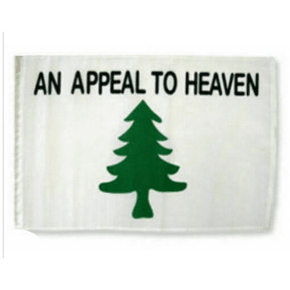 12x18 12"x18" An Appeal To Heaven Washington Cruiser Sleeve Flag Boat Car Garden