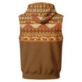 thumbnail image 7 of Iaqnaocc Mens Vest Utility Jacket with Pockets Vintage Outerwear Hiking Sleeveless Outdwear Fishing Photography Camping Travel Outdoor Coffee M, 7 of 7