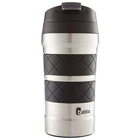 Bubba HERO Elite Vacuum-Insulated Stainless Steel Travel Mug with TasteGuard, 12 oz, Sliver