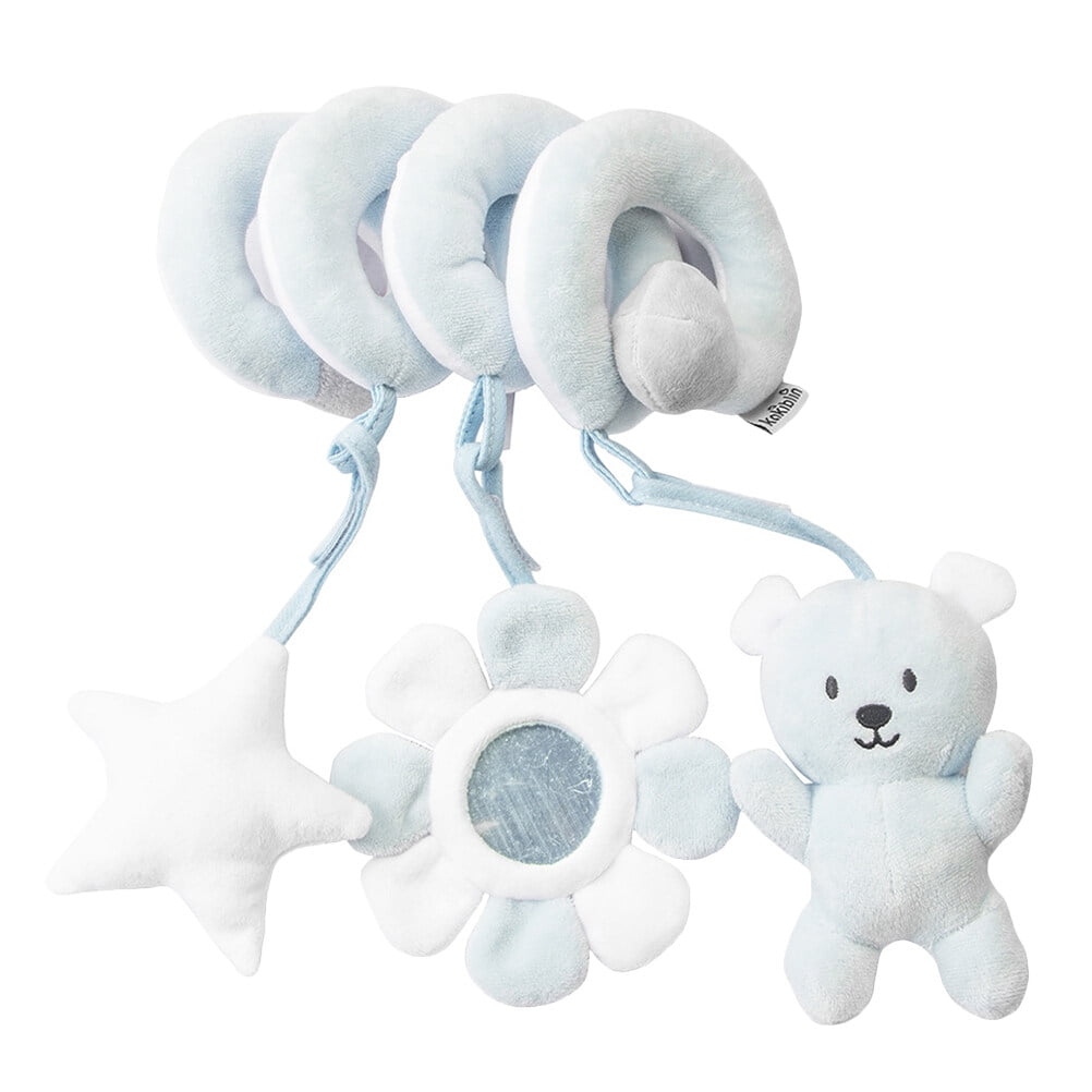 Homemaxs 1pc Funny Doll Crib Hanging Toy Educational Toddler Bed Crib