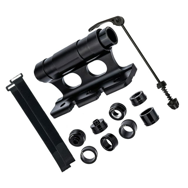Transemion Front Fork Bracket For Easy Installation And Durability Bicycle Rack For Car Alloy Roof Rack Mount Secure Durable black 1Set