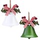 thumbnail image 1 of Xmas Tree Ornaments Holiday Decorative Bells For Crafts Supplies Wreath Door Hanging Decoration, 1 of 5