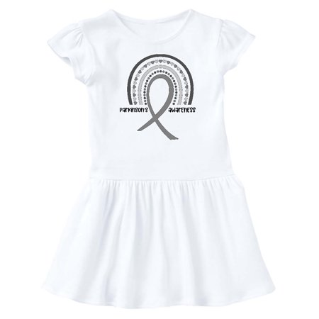 

Inktastic Parkinson s Awareness Ribbon Rainbow Gift Baby Girl Dress