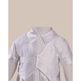 thumbnail image 2 of Boys Silk Dupioni Vested Christening Baptism Coverall with Hat (Baby), 2 of 3