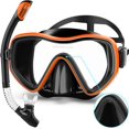 thumbnail image 1 of Équipement de Snorkeling 2 Pcs pour Adultes, 1 of 8