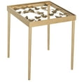 thumbnail image 2 of SAFAVIEH Rosalia Butterfly Side Table Gold / Clear, 2 of 4