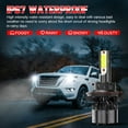 thumbnail image 6 of For Dodge Grand Caravan 2008 2009 LED Headlight High Low Beam Fog Light Bulbs Kit 6000K White 4x, 6 of 16