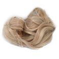 thumbnail image 4 of Peluca de Muñeca Larga y Rizada Ticfox Gris Ahumado y Marrón, 4 of 14