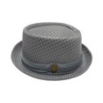 thumbnail image 3 of jiaxiM Pork Pie Hats for Men Summer Breathable Mesh Hat, Lightweight Packable Sun Protection Beach Outdoor Jazz Cap, Classic Bowler Hat Travel Party, 3 of 7