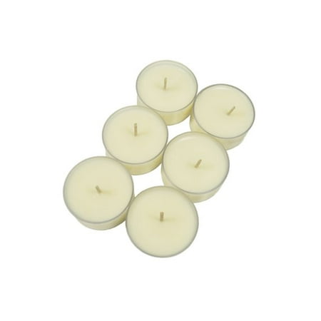 Warm Natural - Simple Soy Natural Scented TEALIGHTS, Warm Vanilla 10pk