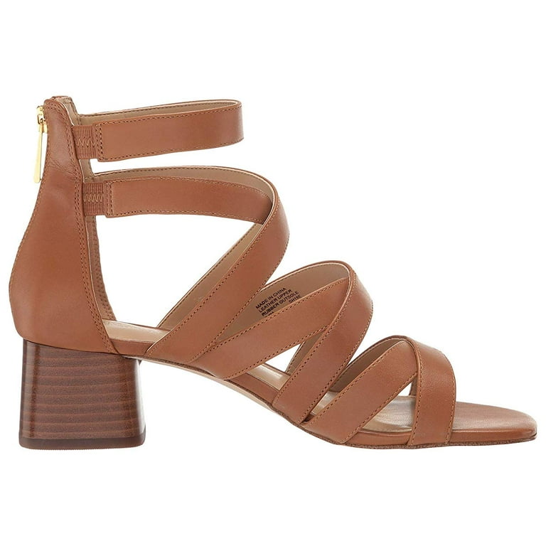 Womens MICHAEL Michael Kors Dixon Single Strappy Sandals Acorn 10 US