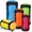 Bright Colors, variant on 5 Pcs Black Compression Sacks Set — 5L 10L 15L 20L 35L Water-Resistant Storage Bags for Backpacking Sleeping Bags Hiking Camping Gear