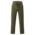 thumbnail image 2 of Eashery Pant for Men Straight Fit Khaki Pants Joggers Active Sweatpants Jogging Pants Sport Trousers for Workout Mens Hiking Pants (Green,Medium), 2 of 5