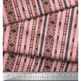 thumbnail image 3 of Soimoi Poly Georgette Fabric Ikat Southwestern Print Fabric by The Yard 42 Inch Wide, 3 of 3